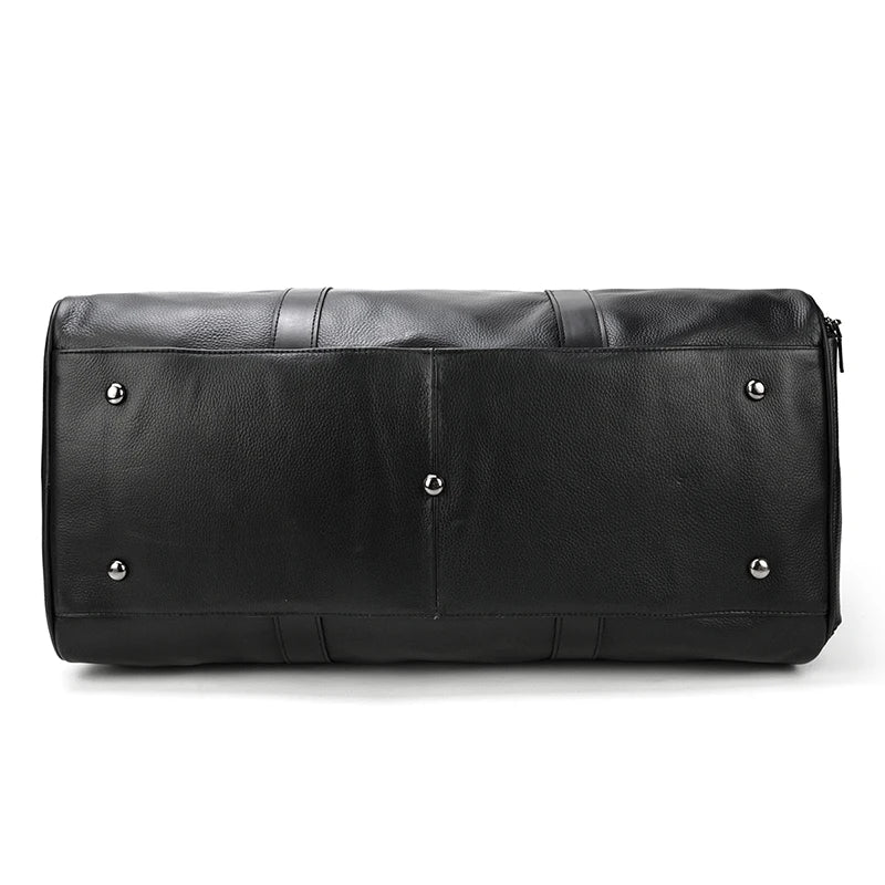 Sac cuir voyage moka souverain – Image 12