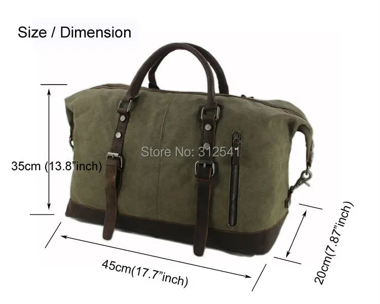 Sac cuir voyage vintage magnétique – Image 9