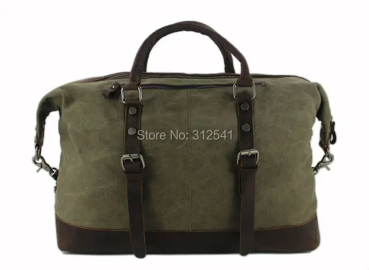 Sac cuir voyage vintage magnétique – Image 4