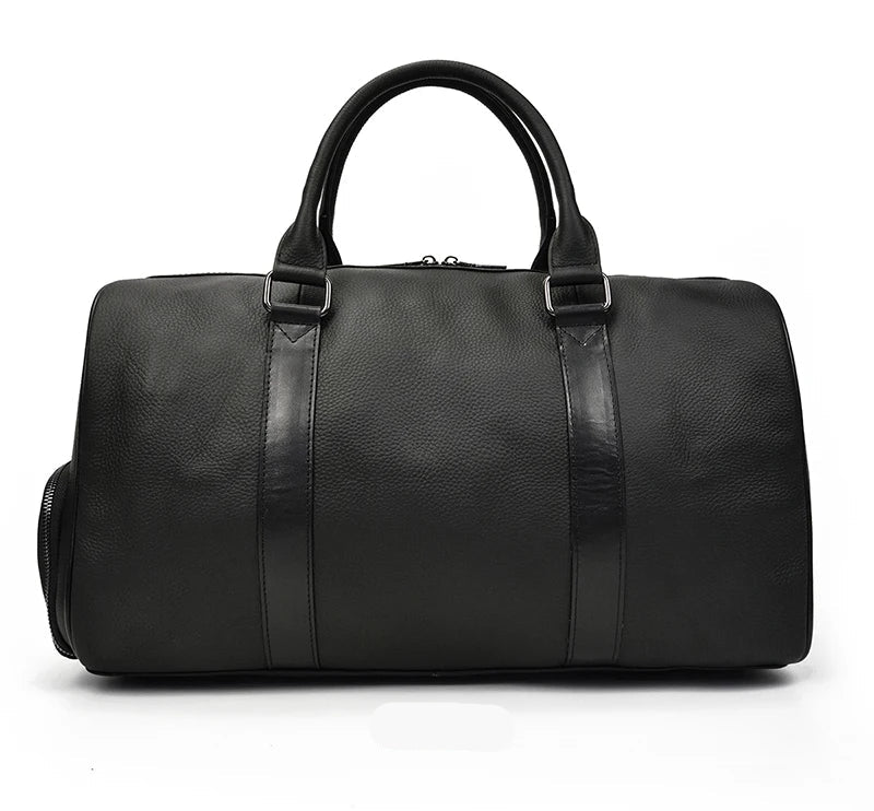 Sac cuir voyage moka souverain – Image 13