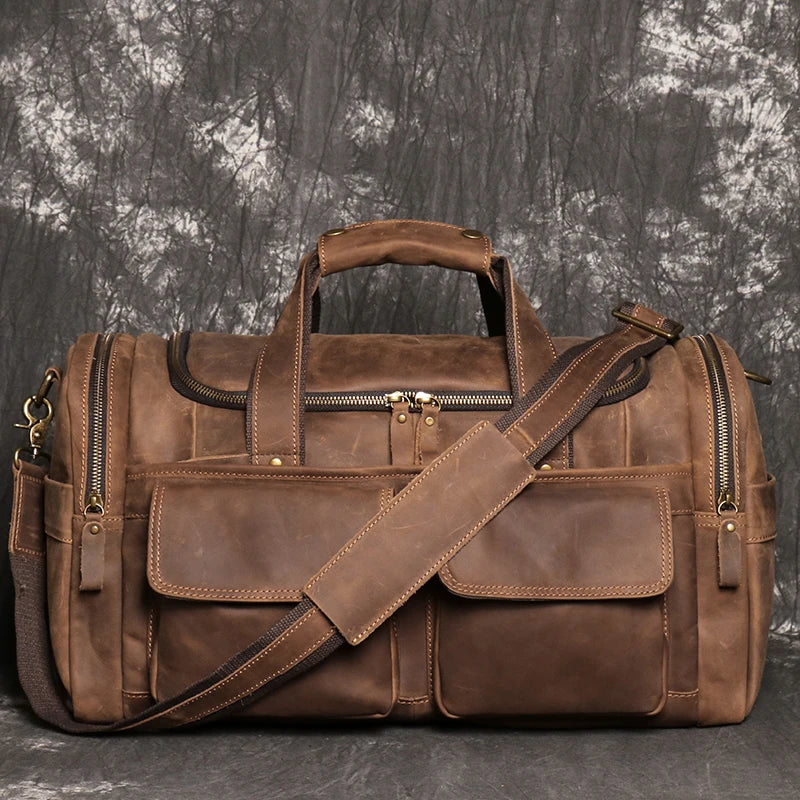 Sac de voyage homme cuir respiration absolu – Image 8