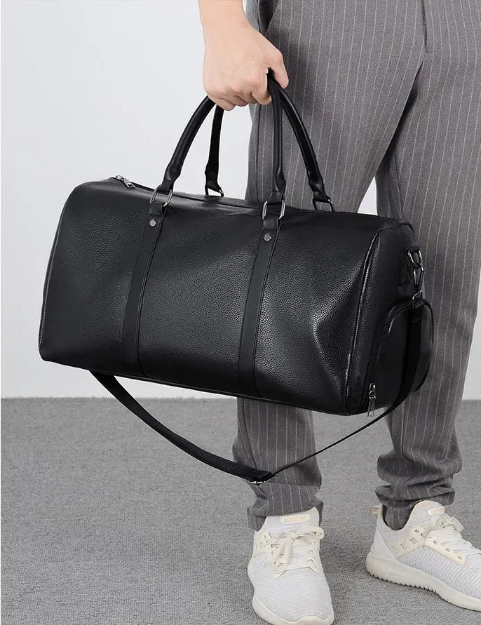 Sac de voyage bandoulière sépia noble – Image 6