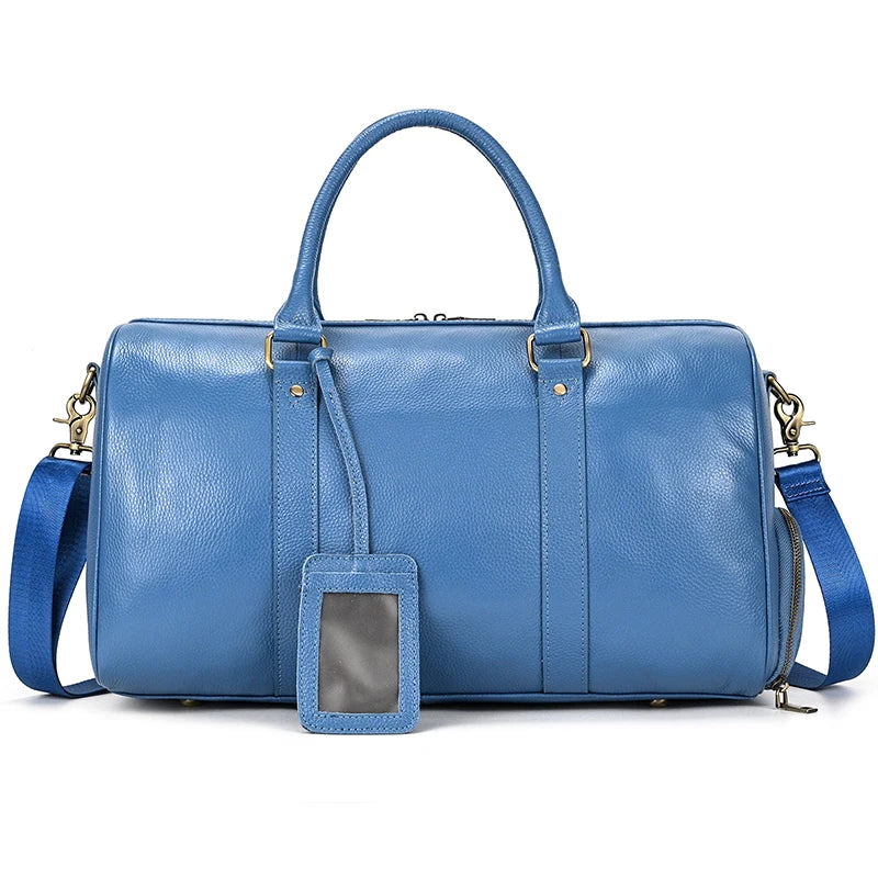 Sac cuir voyage moka souverain – Image 16