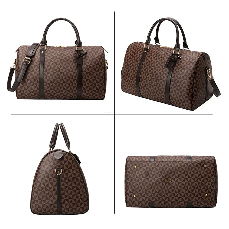 Sac de voyage homme cuir élégant confidentiel – Image 3