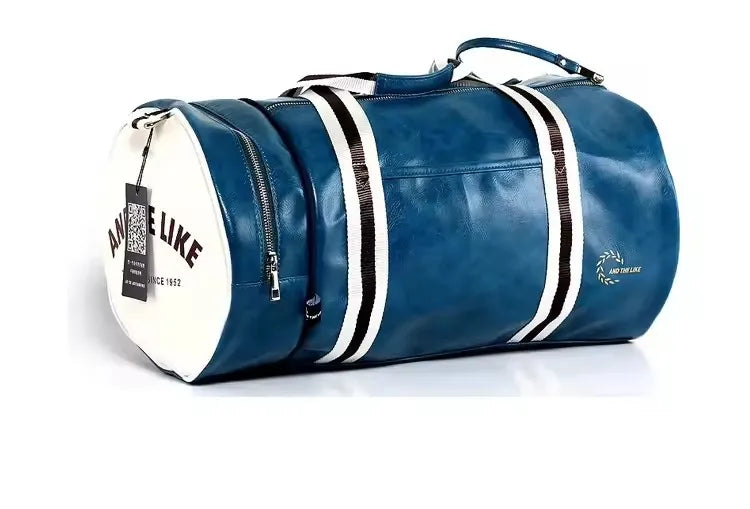 Sac cuir voyage tabac authentique – Image 14