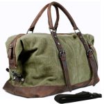 Sac cuir voyage vintage magnétique