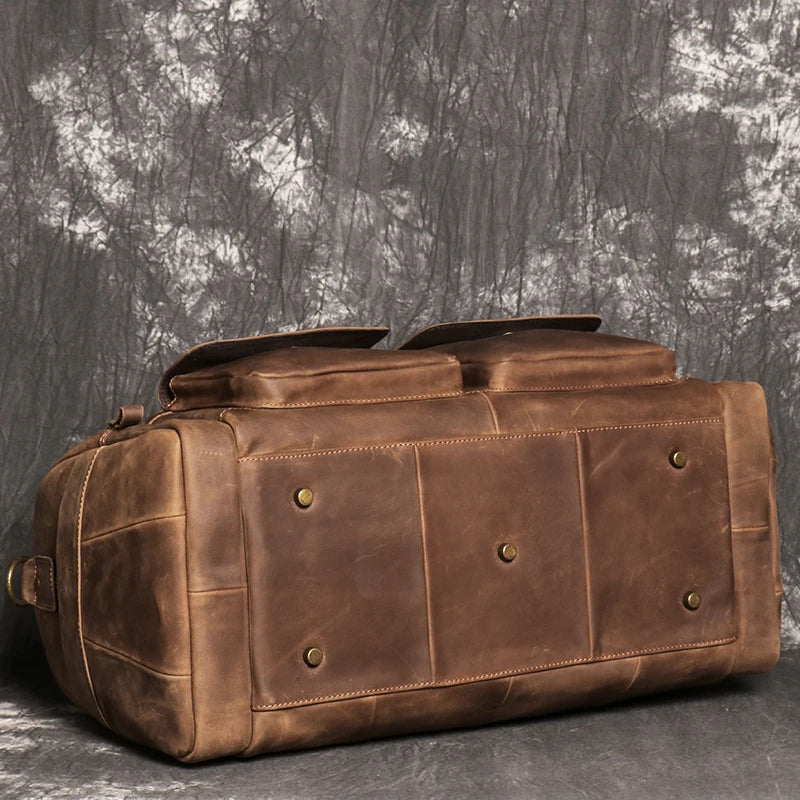 Sac de voyage homme cuir respiration absolu – Image 11