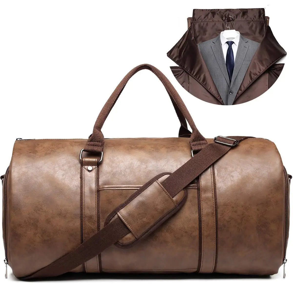 Sac de voyage bandoulière onyx magnétique – Image 7