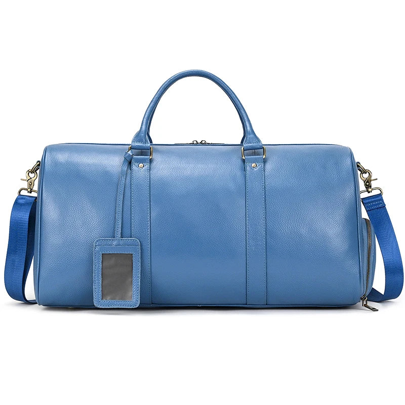Sac cuir voyage moka souverain – Image 18