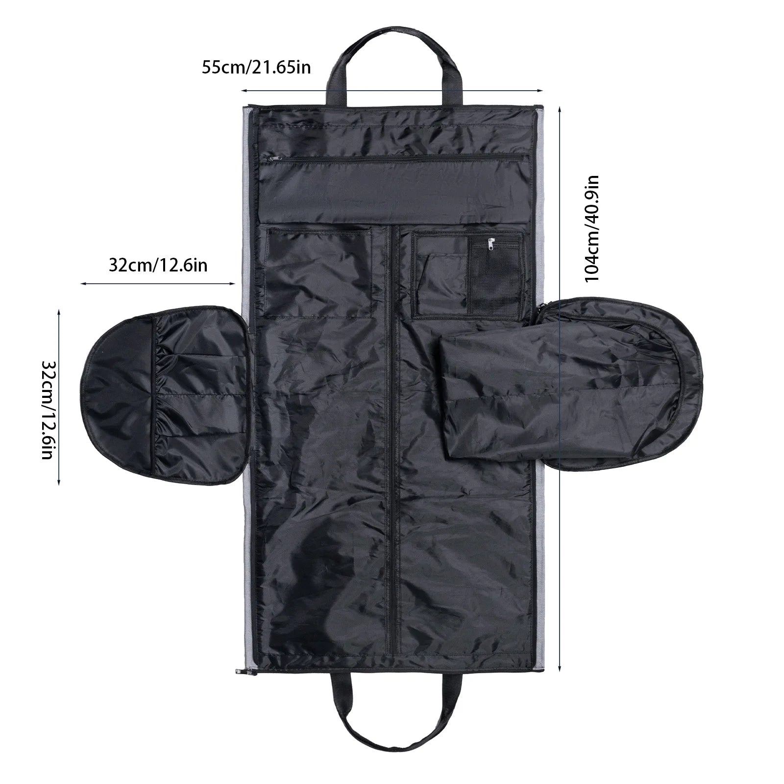 Sac cuir voyage pleine fleur raffiné – Image 7