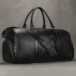Sac cuir voyage havane racé
