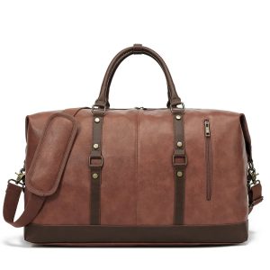 Sac de voyage bandoulière havane chaleureux