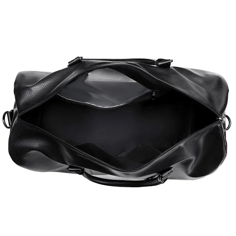 Sac de voyage bandoulière sépia noble – Image 2
