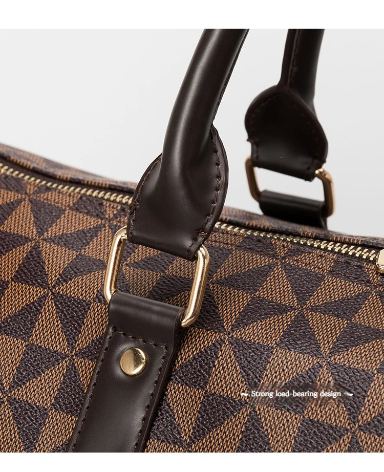 Sac de voyage homme cuir élégant confidentiel – Image 9