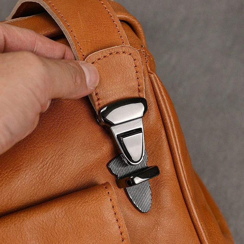Sac de voyage bandoulière ambré précieux – Image 13