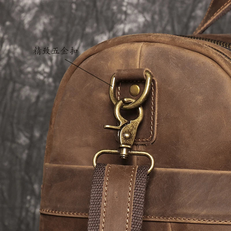 Sac de voyage homme cuir respiration absolu – Image 20