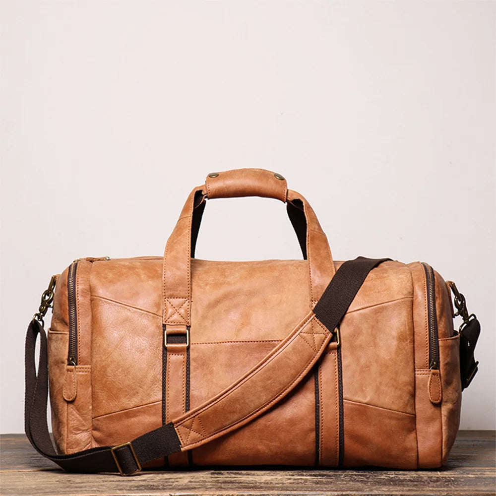 Sac de voyage homme cuir ultime – Image 17