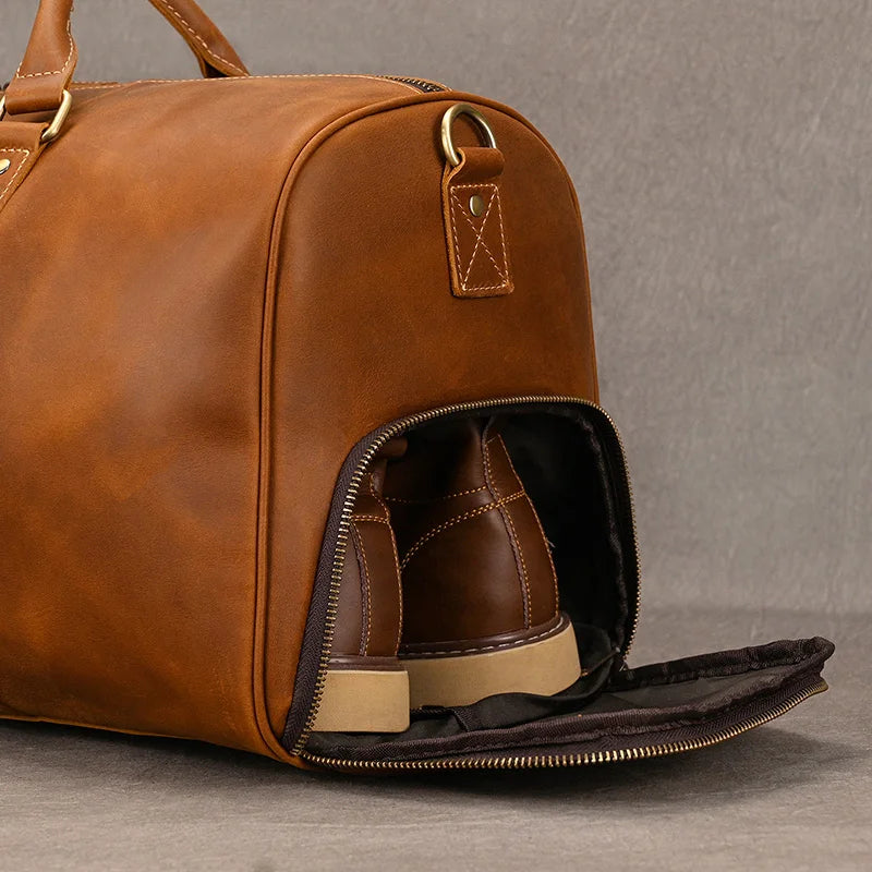 Sac cuir voyage onyx discret – Image 6