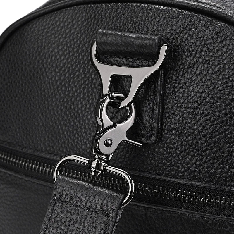 Sac cuir voyage moka souverain – Image 7