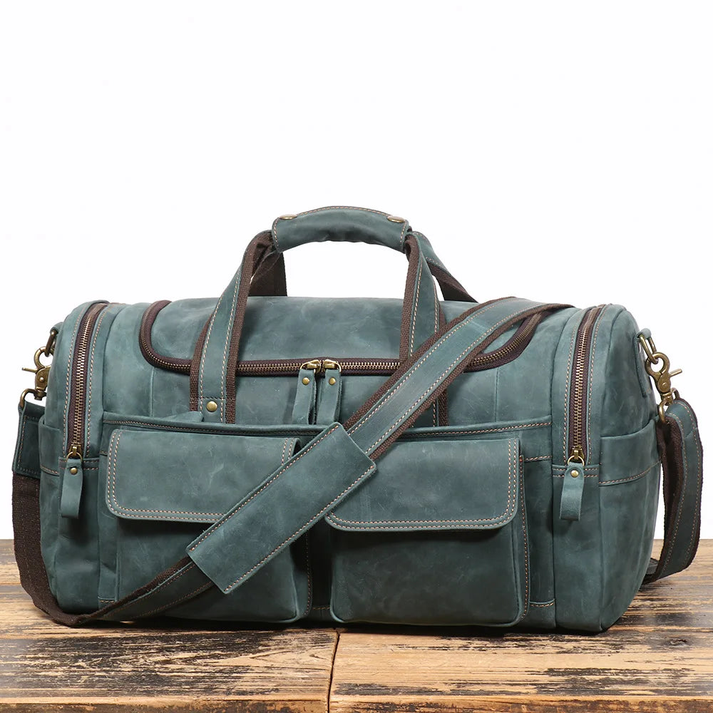 Sac de voyage homme cuir respiration absolu – Image 25