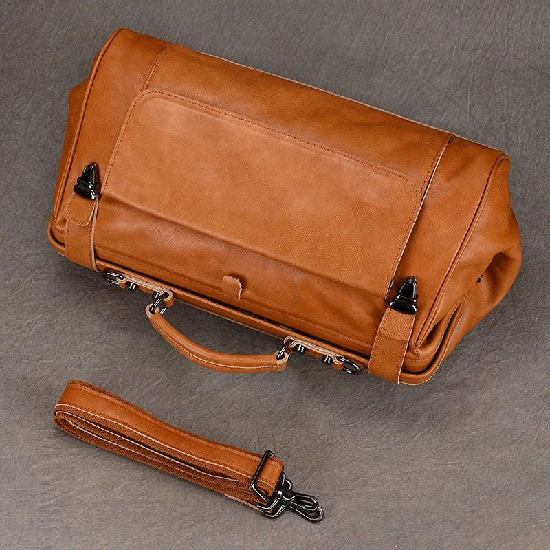 Sac de voyage bandoulière ambré précieux – Image 11