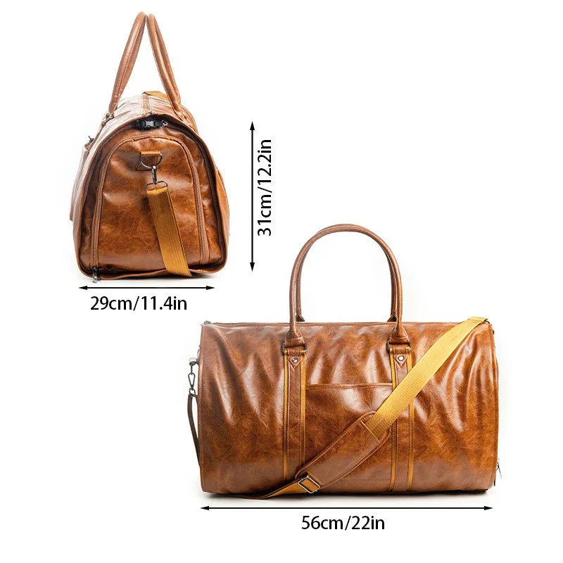 Sac de voyage bandoulière onyx magnétique – Image 4