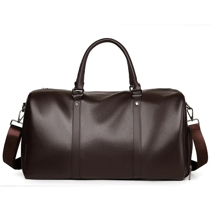 Sac de voyage bandoulière sépia noble – Image 9