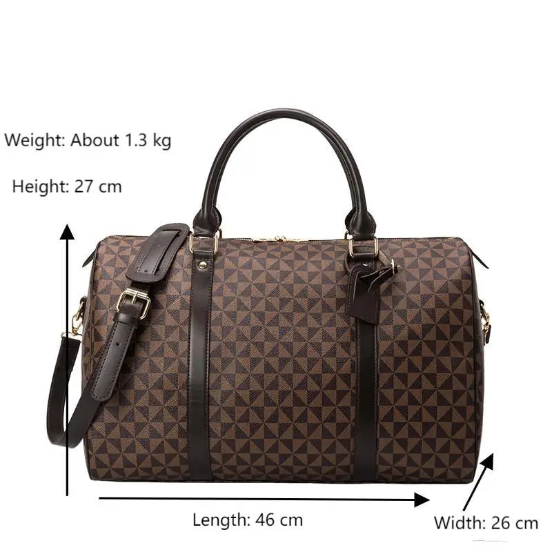 Sac de voyage homme cuir élégant confidentiel – Image 6