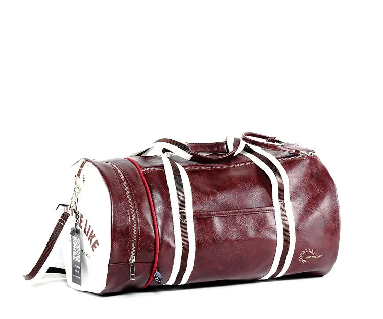 Sac cuir voyage ébène profond