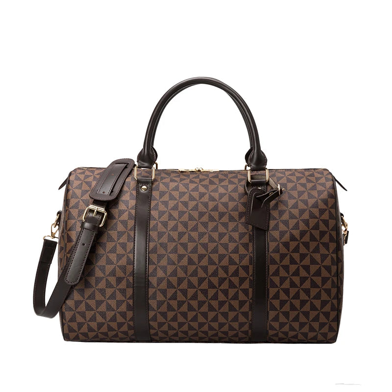 Sac de voyage homme cuir élégant confidentiel